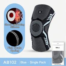 1 Piece Knee Pads,Basketball,Football,Knitted Springs,Anti Slip Running Leg Pads,Fitness Sports Knee Pads,Protective Gear,Knee Pads - Multicolor - View 9