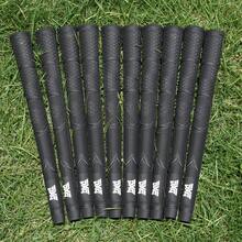 10pcs Enhanced Natural Rubber Golf Club Grips - All-Weather Performance - Standard/Medium - Grey - View 3