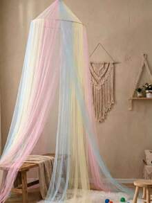 Princess Mosquito Net Bed Canopy Tent, Elegant Dome Girls Mosquito Net, Suitable For Twin/Full/Queen/King Size Beds, Room Decor Curtain, Universal For Baby Cribs And Adult Beds, Easy Ceiling Installation - A - View 6