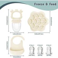 Baby Food Container - Beige - View 4