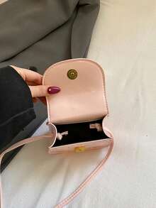 Sweet Polka Dot Bow Mini Bag, 3D Floral Girl Crossbody Bag, Macaron Multi-Color Small Purse - Multicolor - View 9