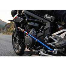 1 pieza varilla de freno trasera ajustable universal de aluminio CNC para motocicleta de 125cc-200cc - A - Ver 4