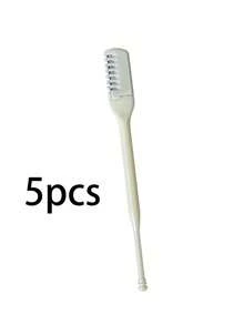 2合1手動雙面鼻毛修剪器，無痛鼻毛去除工具，男女通用可水洗360°旋轉鼻毛清潔器，便攜易用，適合居家與旅行，美容配件 - 多色 - 查看 17