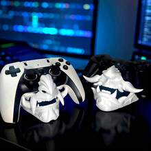 Giá đỡ tay cầm chơi game in 3D mặt nạ ma thuật Prajna Nhật Bản, phù hợp cho mọi loại giá đỡ tay cầm, kệ trưng bày mặt samurai ngầu để bàn, đồ trang trí bàn chơi game và quà tặng cho game thủ - Nhiều màu - Xem 2