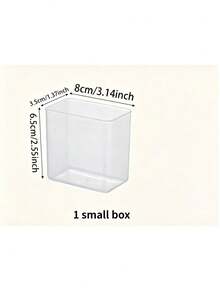 1/2pcs Tool And Parts Storage Box, Multi-Compartment Portable Transparent Tool Storage Box, Home Screw Wrench Hardware Accessories Sorting Storage Box, Toy Organizer Box, Portable Divided Organizer And Sorting Box - Style 2 - View 8