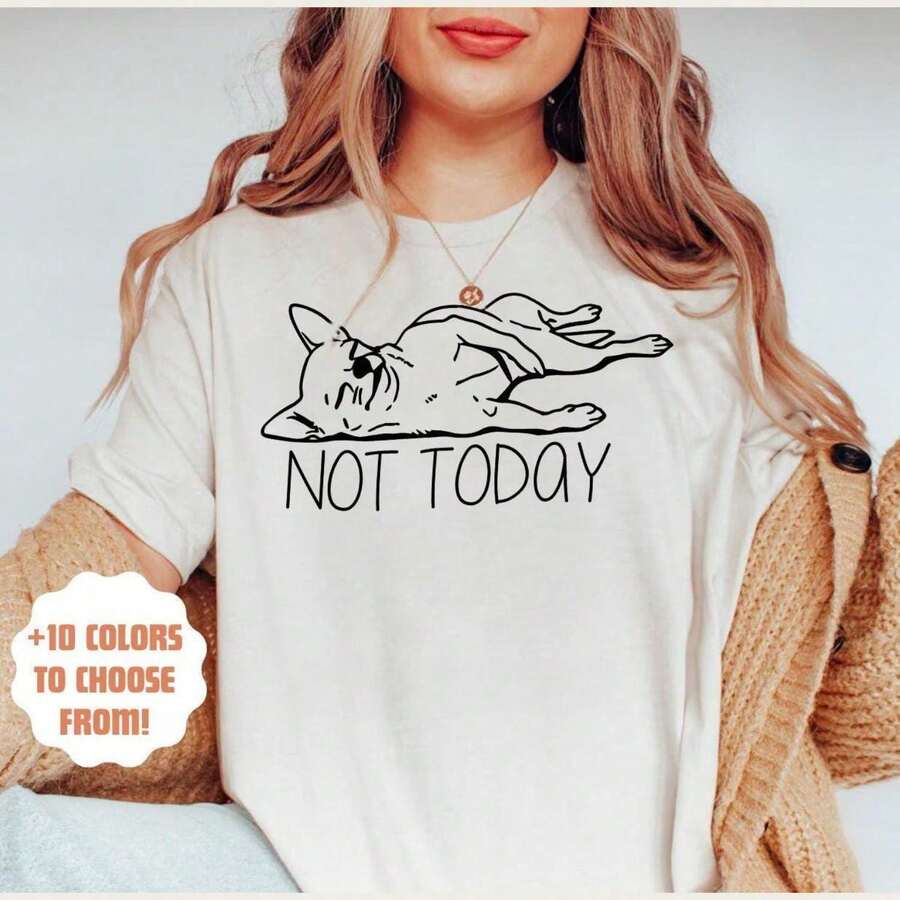 E Mama Chihuahua, Mama Chihuahua T-Shirt, Gift For Dog Lovers, Funny Dog T-Shirt, Mama Dog T-Shirt, Mama Dog Graphic T-Shirt, New Mama Dog T-Shirt - 白色 3 - 查看 1