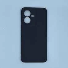 適用於 Vivo 手機殼，純色啞光黑手機殼，親膚啞光 TPU 軟殼，防指紋防汗防滑，鏡頭凸起防刮，輕量全包覆日常防撞極簡手機保護殼 - 黑色 - 查看 44