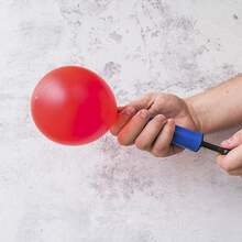 3pcs Mini Balloon Air Pump, Manual Balloon Pump, Helium Balloon Pump, Portable, Suitable For Party Decoration, Yoga Ball - Multicolor - View 5