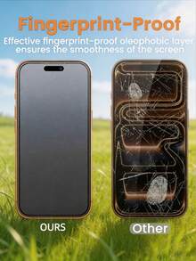 3pcs Matte Hydrogel Soft Screen Protector Film, Compatible With IPhone 17 16 15 14 13 12 11 XR XS X MAX, Anti-Fingerprint, Case Friendly, Easy Application Thin Design, Sensitive Touch, Dustproof - Clear - View 4