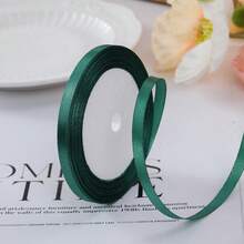 1 Roll Satin Ribbon (22m/Roll), Suitable For DIY Rose Decoration, Gift Wrapping - Wedding Party Bow Ribbon, Can Be Used For Table & Chair Decoration, Flower Gate, Gift Box, Cake Decoration, Clothing Accessories, Knitting, Creating An Elegant Holiday Atmosphere, Bow Ribbon (Width: 0.6/1/1.5/2/2.5/4/5cm) - View 10