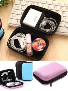 1pc UNO Memory Card Game Box Card Set Tarot Cards Three Kingdoms Poker Card Protective Case Zipper Storage Bag Birthday Gift Storage Box Coin Organizer Earphone/Data Cable Organizer Lipstick/Small Cosmetic Organizer Perfect Gift For Adults - Multicolor - View 4