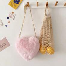 DIANA Heart-Shaped Handbag - Apricot - View 1