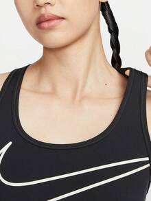 Nike/Authentic 2024 Bra Olahraga Wanita Terbaru dengan Bantalan dan Anti Lembap HJ8132-045 - HJ8132-045 - View 4