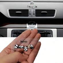 Cute Panda Car Stickers, Cartoon Panda Best Friend Decorative Decals, Waterproof Vinyl Stickers, Suitable For Water Bottles, Laptops, Phones, Skateboards, Cute Animal Decorative Stickers - Decorative Stickers - View 6