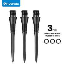 HUANQU 3入組 TC4鈦合金飛鏢尖頭，35mm通用尺寸，4色黑/銀/金/彩色，耐磨防變形高精度飛鏢替換零件，適用居家訓練、俱樂部比賽，完美節日禮物 - 彩色 - 查看 13