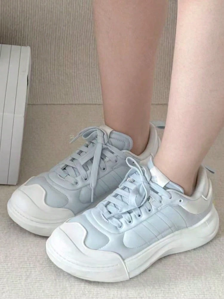adidas MAXXCOURT SPW Q4 舒適百搭 防滑耐磨 低筒 休閒鞋 女款 淺藍色 - 淺藍色 - 查看 1