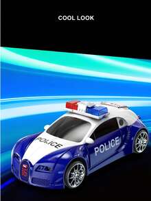 Children's Inertia Drift Car New UV Colorful Racing Car Boy Gift Realistic Model Toy - Multicolor - View 8