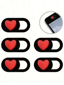 Black Lens Protector Film Webcam Cover 10pcs Ultra-Thin Webcam Cover Slide Privacy Protection Shutter For Laptop Computer Tablet 14/13/12/8/7/6 Plus Black Spring Gift - Black - View 5