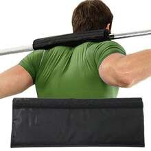 Barbell Pad, Squat Weightlifting Foam Neck And Shoulder Pad, Black Oxford Cloth High Elastic Foam Barbell Pad - Multicolor - View 5