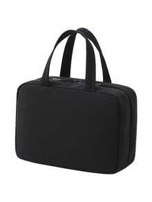 1Pc Three Fold Hook Toiletry Bag,Skincare Bag,Portable Handheld Makeup Bag,Waterproof Wash Bag,Large Capacity Travel Storage Bag,Travel Essential - Multicolor - View 9