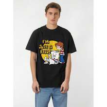 Men T-Shirts - Black - View 1