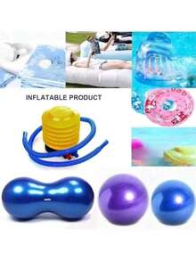 1pc Balloon Foot Pump, Fast Inflation, Portable Plastic Air Pump, Suitable For Party Inflatable Toys, Swimming Pool Floats, Air Mattresses, Lightweight And Easy To Use - Type a - View 11