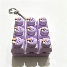1pc ABS Stress Relief Toy Switch Tester Button Fidget Toy, Clicker Stress Relief Toy 1pc Decompression Keyboard Keychain Chain, A Colorful Fingertip Toy That Can Effectively Relieve Stress, Suitable For Classroom Rewards, Pool Parties, The Color And Design Are Very Attractive, Perfect Choice For Party Gifts, Presents And Gifts For Friends. - Multicolor - View 4
