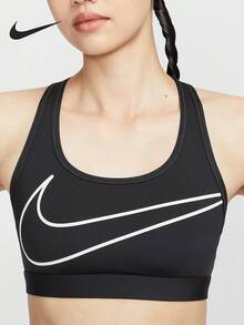 Nike/Authentic 2024 Bra Olahraga Wanita Terbaru dengan Bantalan dan Anti Lembap HJ8132-045 - HJ8132-045 - View 1