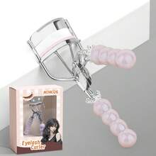 MONKIDS Ceramic Crown Handle Eyelash Curler + Paper Box, High-End Craftsmanship, Long-Lasting Lifting And Lengthening Tool, One-Clip Curl, Makes Eyes Look Bigger, Doesn't Damage Eyelashes, Suitable For All Eye Shapes, Essential For Makeup Lovers - Multicolor - View 15