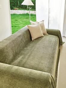 1 buah Sarung Sofa Chenille Gaya Bohemian, Tahan Debu, Tahan Noda, Tidak Luntur, Melindungi Sofa dari Cakar Kucing, Dapat Dicuci dengan Mesin, Selimut Sofa Satu Potong Universal untuk Semua Musim - Hijau - View 8