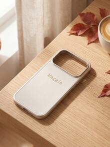 客製化手機殼，適用於 iPhone 17 16 15 14 13 12 11 Pro Max 17 Air 16 15 14 Plus，適用於 S25 S24 S23 S22 S21 Ultra Plus S23 S21 S20 FE A55 A54 A53 A52 A51 A35 A34 A33 A32 A23 A21S A15 A14 A13 A12 A03 5G 4G，INS 韓系奢華 PU 皮革保護殼，個性化首字母姓名 3D DIY 金色刻字手機殼，節日禮物送給愛人、朋友、家人或自己 - 白色 - 查看 6