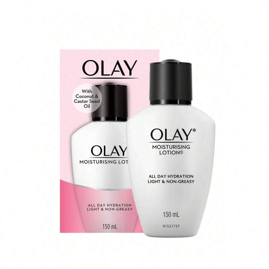 Olay椰子油蓖麻籽油保湿乳液150毫升,活性保湿美容乳液 - 150ml - 查看 1