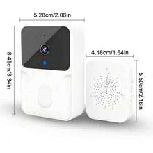 1PC Smart WiFi Video Doorbell, Wireless Security Doorbell With Built-In Battery, Two-Way Audio, USB Rechargeable, 2.4G WiFi Supported, 400mAh Battery, Long Playtime, Home Smart Security Device - View 9