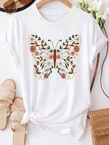 Women T-Shirts - White - View 1
