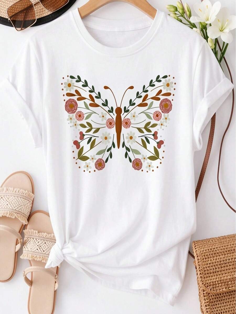 Women T-Shirts - White - View 1