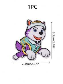 1/4/8 قطع رقعة مطرزة Paw Patrol درع الكلب للحقائب والملابس وديكورات الحفلات - رسوم متحركة - مشاهدة 29