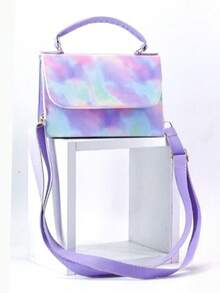 SALLY Tie-Dye Bag - Mauve Purple - View 3