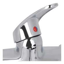 Single Lever Tap With 4 ABS Handles For Washbasin - Silver - View 7