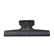 Premium Music Score Clip, Musical Note Design Sheet Music Holder, Instrument Accessory, Durable ABS Material, Strong Grip, Suitable For Music Class, Daily Use, Music Gift, Ideal Choice For Music Lovers - Black - View 9