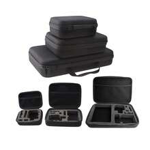 Bolsa de almacenamiento multifuncional de carcasa dura para cámara de acción, adecuada para kit de fotografía callejera, estuche protector especializado a prueba de golpes, divisores de corte preciso, bolsa de clasificación de accesorios digitales, solo bolsa vacía, accesorios no incluidos - Ver 3