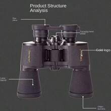 2 Sets High Definition 26x50mm Binoculars With Outdoor Compass, Suitable For Bird Watching And Concert Viewing, Also An Ideal Choice For Hunting And Fishing, Made Of Durable ABS Material, Suitable For Camping, Exploration, Hiking And Other Outdoor Activities. Perfect Birthday And Christmas Gift - Multicolor - View 4