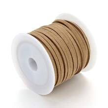 1 Roll 196.85 Inches Colorful Faux Suede Braided Cord, For DIY Bohemian Bracelet Jewelry Making String - 1 Roll - View 16
