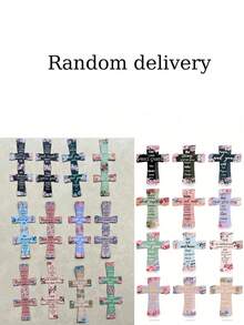 48pcs Magnetic Cross Bookmarks, Designed For Bible Study, Reading, Education And Student Gifts - Elegant Bookmarks With Inspirational Quotes, Ideal For Ladies To Use When Reading At School - Multicolor - View 4