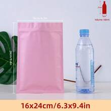 50/100個可重複密封鋁箔袋，啞光彩色紅色Mylar袋，附平面拉鍊鎖，適用於食品儲存袋、糖果餅乾零食、口紅、珠飾、零售包裝、情人節節日婚禮派對禮品用品 - 彩色 - 查看 77