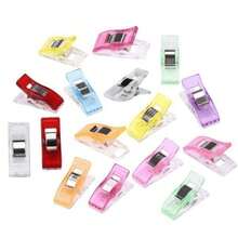 100/50/5pcs Hot-Selling White & Red Plastic Binding Sewing Clips Axe-Shaped Long Tail Strong Patchwork Positioning Clips Office And School Supplies Binding Tools Paper Clips And Sets - A - View 7