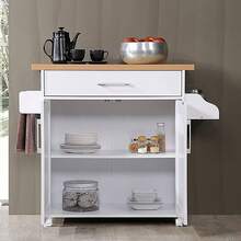 Storage Islands & Carts - White - View 2