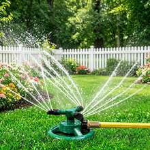 Sprinklers For Yard, Rotating Lawn And Garden Sprinkler For Large Area Coverage, Yard Sprinklers For Kids And Pets Playing - A - View 2