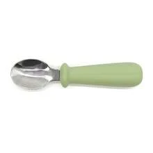 Children's 316 Stainless Steel Spoon, Baby Self-Feeding Learning Spoon Tableware, Silicone Handle Easy To Grip And Easy To Clean - Multicolor - View 7
