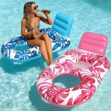 Inflatable Pool Float Adult Size - Pool Float Lounge Chair Floating Raft Floating Chair Water Float Suitable For Swimming Pool Lake Leisure Floating - A - 查看 2