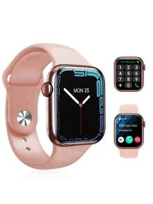 ONEEKA Diseñado para actividades al aire libre, este versátil reloj inteligente es perfecto para el uso diario. Con su motor integrado y la tecnología de movimiento inteligente FitPro, es ideal para los amantes del fitness y un regalo perfecto para Navidad o cumpleaños. - Rosa - Ver 2